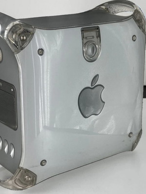 Powermac G4 desktop used with original mouse, 4 hard drives, max RAM