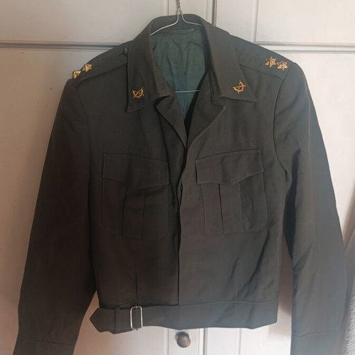 Battle dress infantry jacket 1974 like new, Greek military