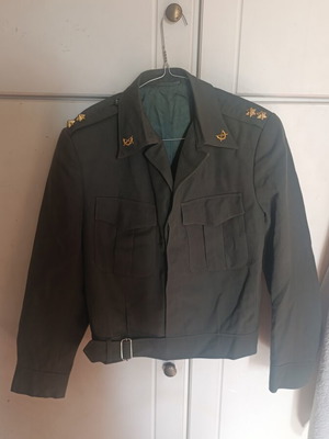 Battle dress infantry jacket 1974 like new, Greek military