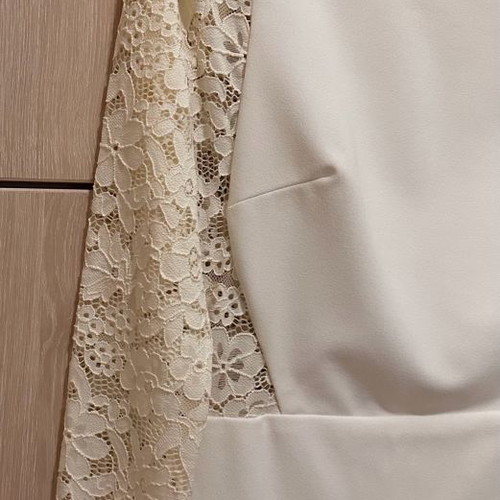 BSB dress used medium with lace sleeves