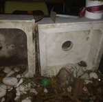 Marble sinks used in various sizes