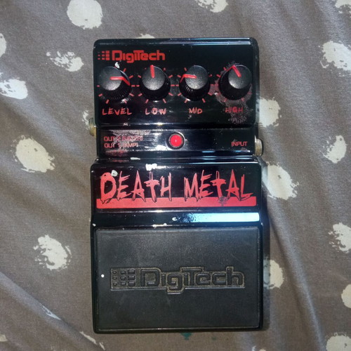 Digitech Death Metal pedal used