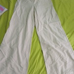 White Zara pants like new, size M