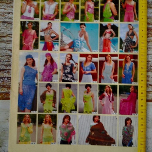 Package of 19 pcs. knitting magazines *SANDRA + Gift.* magazine