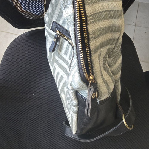 Achilleas Accessories backpack like new, black and gray with zipper repair needed