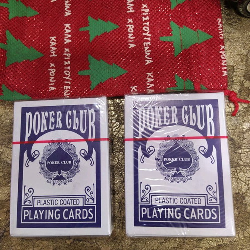 Plastic playing cards new, set of 2