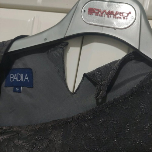 Badila evening dress like new, black and gray, size S