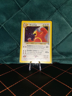 Pokemon card Ursaring neo discovery mint condition