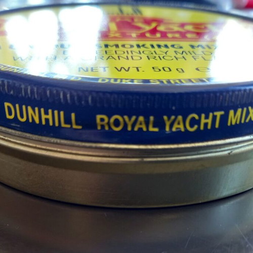 Dunhill Royal Yacht Mixture tobacco tin 50g, 1980s