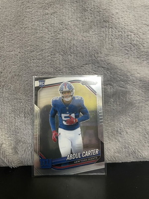 Abdul Carter RC 2025 Panini Prizm NFL card like new