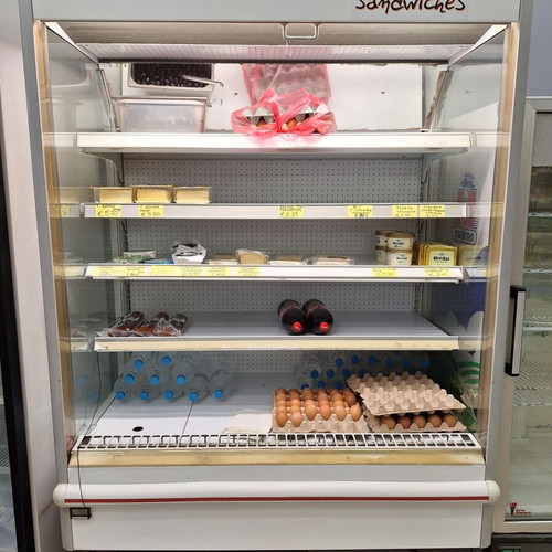 Open Refrigerator 2m x 1.30m used, fully functional