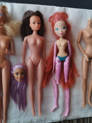 Barbie and other dolls with defects