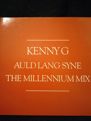 Kenny G Auld Lang Promo Single used