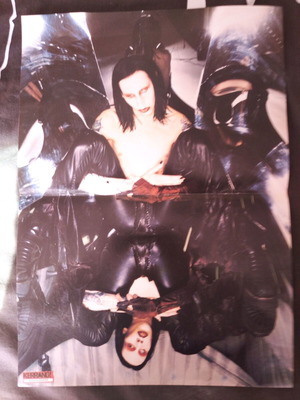 Marilyn Manson posters used, pack