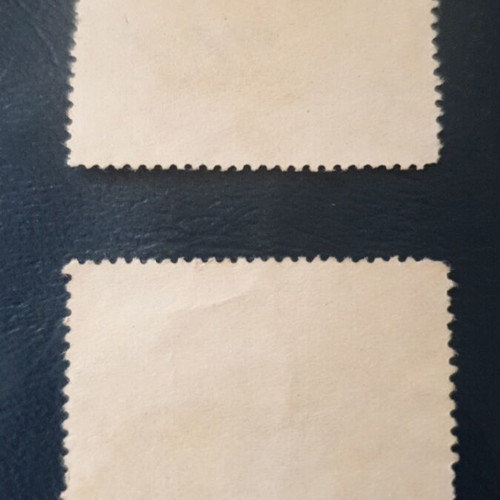 1937 5 drachma Greek stamps, set of 2