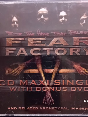 Fear Factory – Bite The Hand That Bleeds - cd single with dvd - 2004