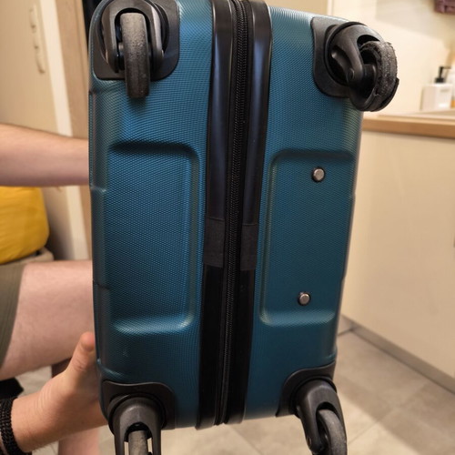 Cabin suitcase petrol color like new