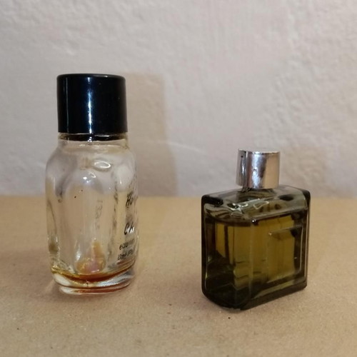 Le 3ème Homme by CARON vintage perfumes used, set of 2 bottles