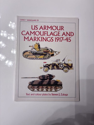 US Armour Camouflage and Markings 1917-45 book like new