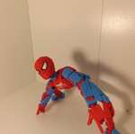 Spider-Man Dummy 3D εκτυπωμένη αρθρωτή φιγούρα 28 cm καινούργιο