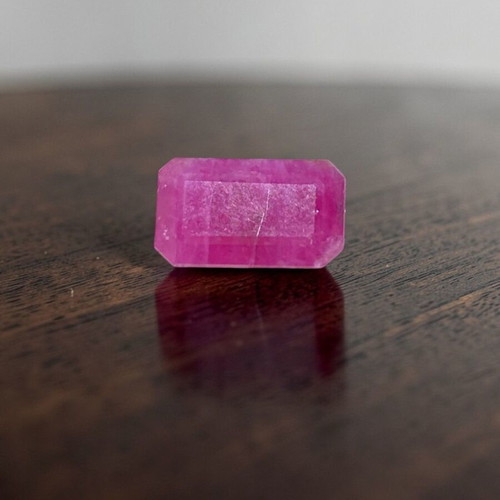 Natural Ruby Cut Stone new, 6.25ct from Afghanistan