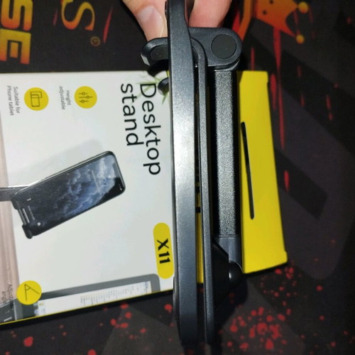 Desktop stand for phone and tablet with adjustable height and angle new