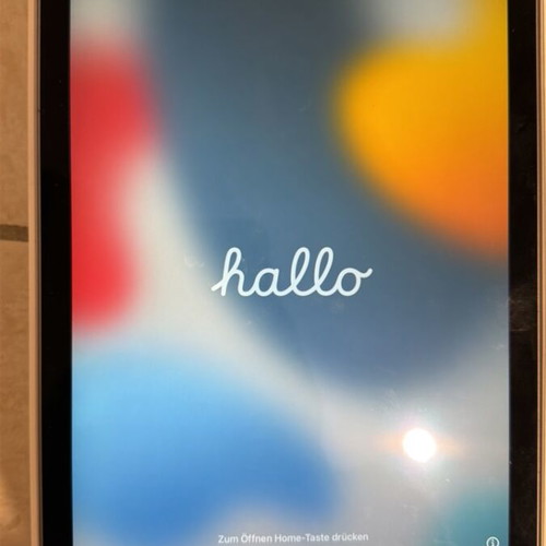 iPad Air 2 16Gb 4G silver used, with box without charger and cable