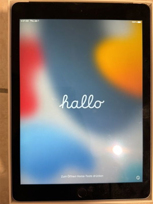 iPad Air 2 16Gb 4G silver used, with box without charger and cable