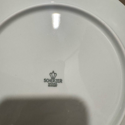 Scherzer Bavaria Germany full dinnerware set like new