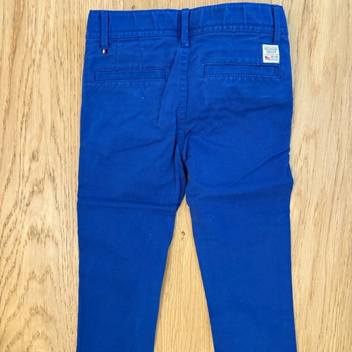 Tommy Hilfiger cotton pants bright blue size 18 months like new