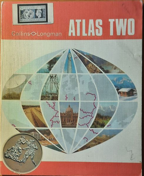 Vintage Collinns<>Longman Atlas 1971