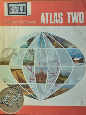 Collinns Longman geographic atlas used 1971