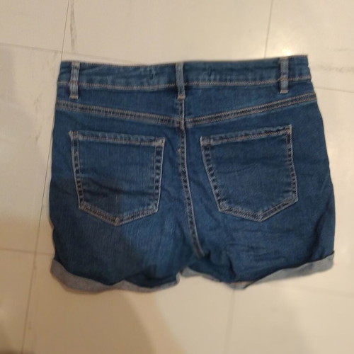 LC Waikiki women's denim bermuda shorts used, size S