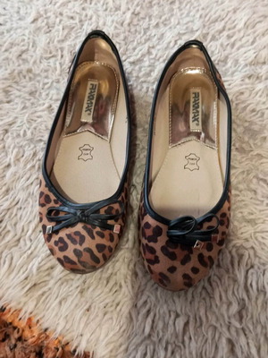 Ballerinas used, size 38, black and brown