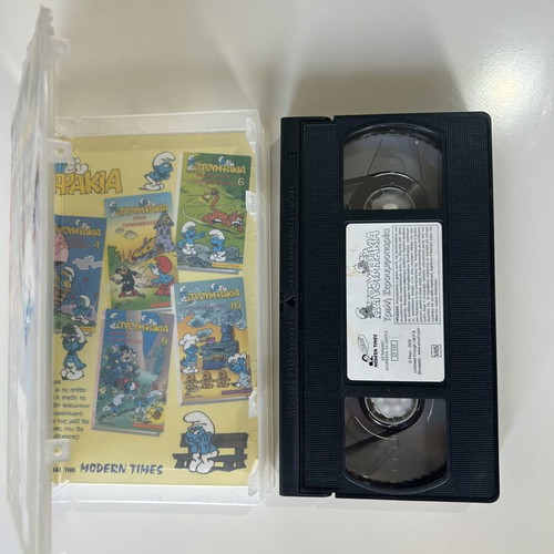 Smurfs Crazy Smurf Gang VHS used, dubbed