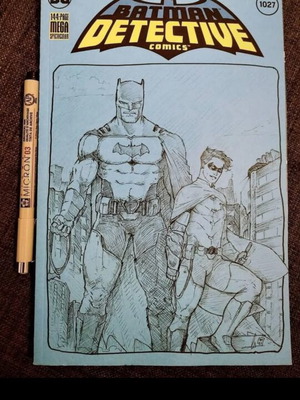 Batman Detective Comics #1027 blank cover by Paulos Kiziridis, 144 pages