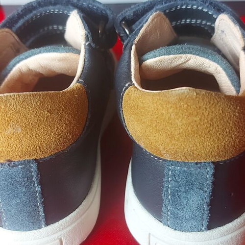 Geox boys' boots size 23 like new, blue