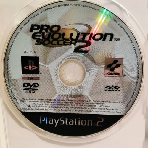 Pro Evolution Soccer 2 PS2 used, in very good condition