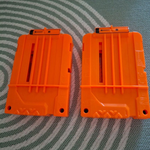 Nerf Elite 6 Magazines Set like new, 2 pieces