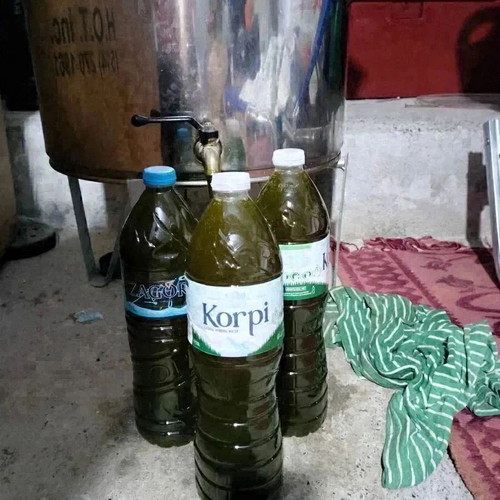 Extra virgin olive oil from Lakonia 1.5 lt new with 0.30 acidity
