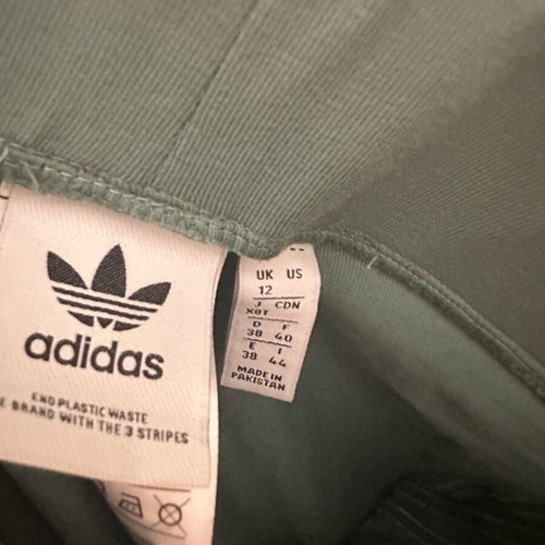 Adidas women's long leggings like new, green, size M
