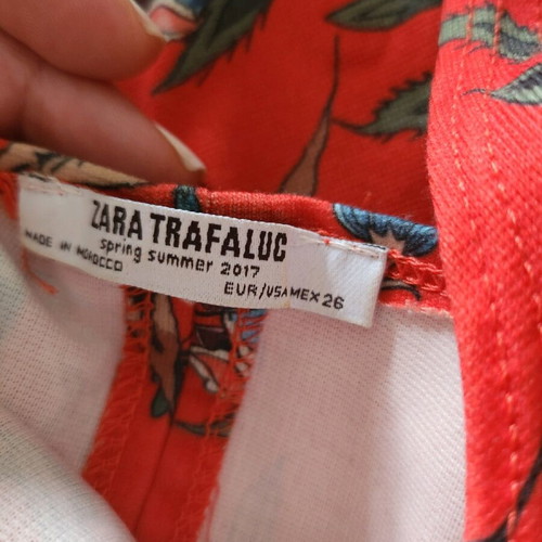 Zara slim dress S used, multicolored