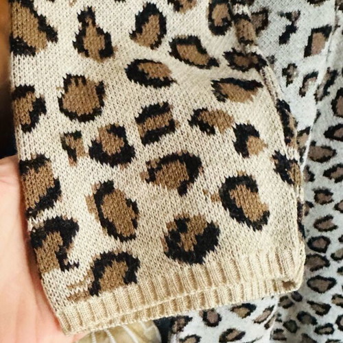 Agel knitwear wool dress like new, beige and brown, size L