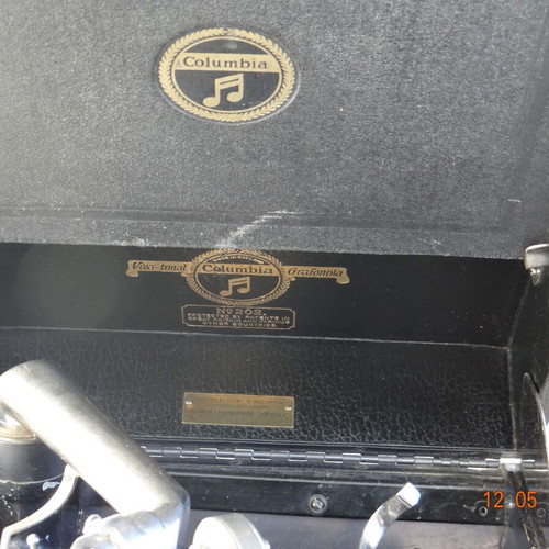 Columbia No202 gramophone used, antique 1922-1930