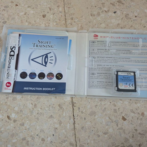 Sight Training Nintendo DS game