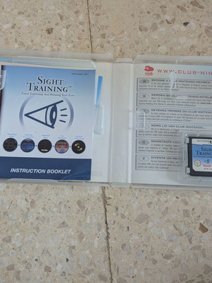 Sight Training Nintendo DS game