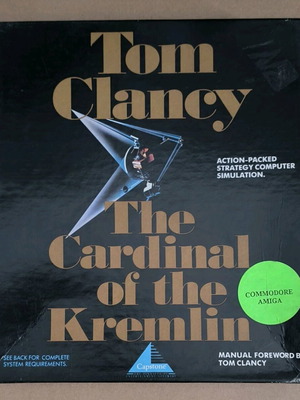 Tom Clancy The Cardinal Of The Kremlin Amiga μεταχειρισμένο