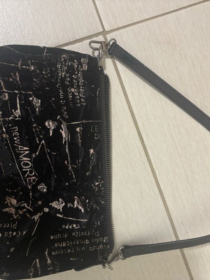 Velvet bag like new in very good condition