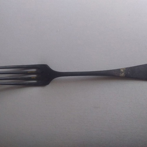 German prewar silver fork used