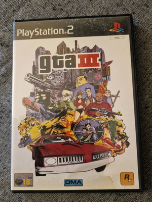 Gta 3 PlayStation 2 Като нов с оригинални документи и CD